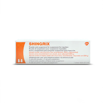 Shingrix Vacuna Hz O GSK Caja x 1 Dosis 0.5 ml  