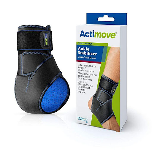 Soporte Estabilizador Deportivo Para Tobillo Actimove Actimove Individual x 1 El nuevo estabilizador de tobillo bsn medical actimove, te permite continuar ejercitándote ya que alivia el dolor y disminuye otros malestares manteniendo la zona con un calor equilibrado y dando una 