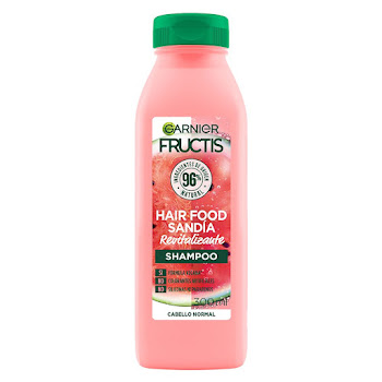 Shampoo Fructis Hair Food Sandía Frasco x 300 ml  