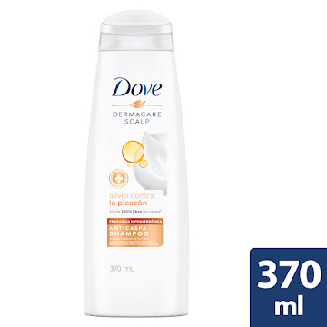 Shampoo Anticaspa Dove   Alivio Contra La Picazon x 370ml 