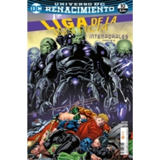 Liga De La Justicia No. 65. 10 Renacimiento ECC Libro x 1.0 LIGA DE LA JUSTICIA NÚM. 65/10 (RENACIMIENTO)  ¡Bryan Hitch forma equipo con Fernando Pasarín (Liga de la Justicia contra Escuadrón Suicida) para narrar la más trepidante aventura espacio-temporal de 