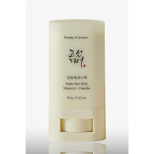 Matte Sun Stick Mugwort + Camelia SPF50+ PA++++ Protector Solar Beauty of Joseon Barra de 18 gr x 1