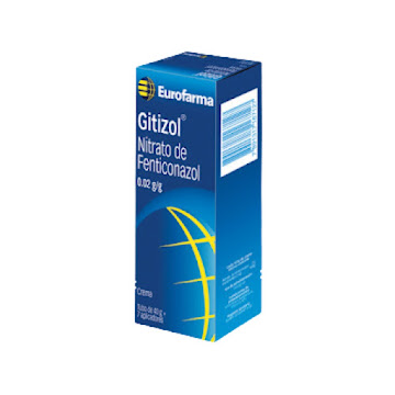 Gitizol Nitrato de Fenticonazol 0.02 g Eurofarma Crema Vaginal x 40 gr  