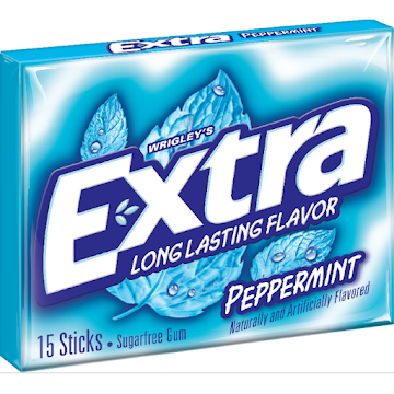 Chicle Extra Menta x 15 und  