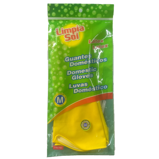Guante De Latex Limpiasol Talla M x 1 und