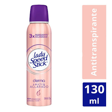 Desodorante Antitranspirante Lady Speed Stick Derma Extra Aclarado Frasco x 120 ml undefined