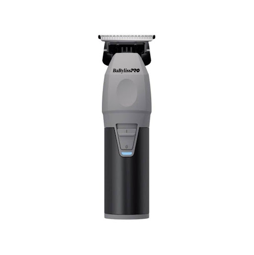 Patillera Babylisspro Core Fx Barberology - Gris BabyLissPRO unidad x 1 Patillera compacta y potente con hoja en T de acero inoxidable (FX707J), motor de 6800 RPM, batería de iones de litio, empuñadura ergonómica de aluminio y carga USB-C. Ideal para cortes precisos y det