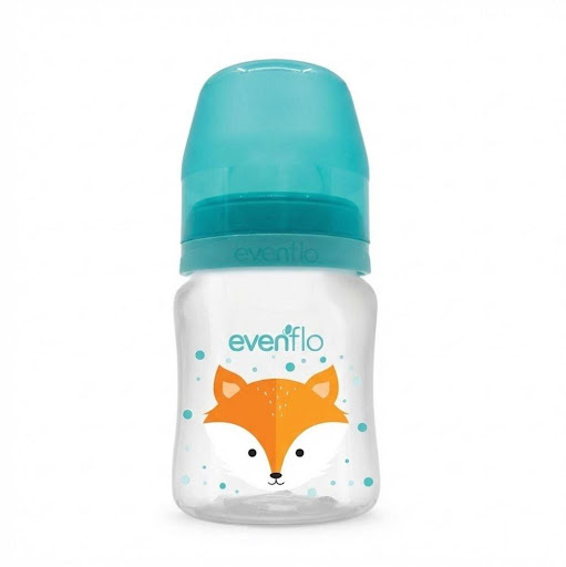 Biberon 5 Onzas Cuello Ancho Forest Turquesa - Evenflo EVENFLO unidad x 1 Unidad Biberon Forest 150ml/5oz
Mamila con Micro Air Vents ideal para recién nacido.
Ayuda a reducir los cólicos

Flujo Lento

Edad: De 0 a 3 meses

Libre de BPA