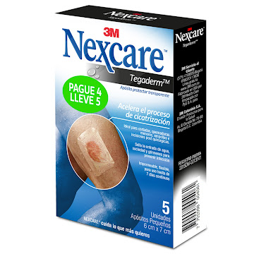 Apositos Pequeños 3M Nexcare Tegaderm Caja x 5 und  