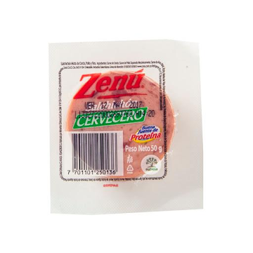 Salchichón Zenú Cervecero 50 gr x 1 und   
