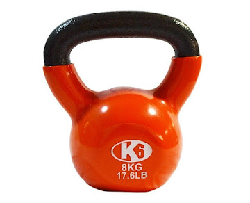 Pesa rusa K6 8 Kg Color Naranja K6 Papeleta x 1 Pesa Rusa Mancuerna Encauchetada K6 Kettlebell&nbsp;8kg&nbsp;CARACTER&Iacute;STICAS&nbsp;Mejora la agilidad gracias a que fortalece los tendones y ligamentos.Otorga flexibilidad a lo largo del entrena  