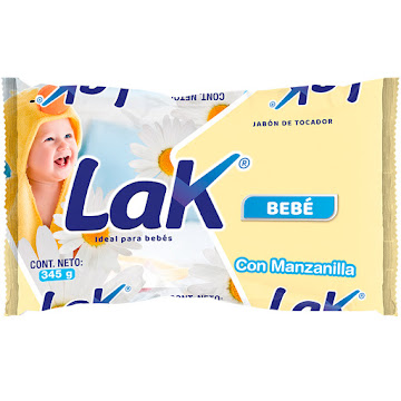 Jabón De Bebé Lak 115 gr x 3 und  
