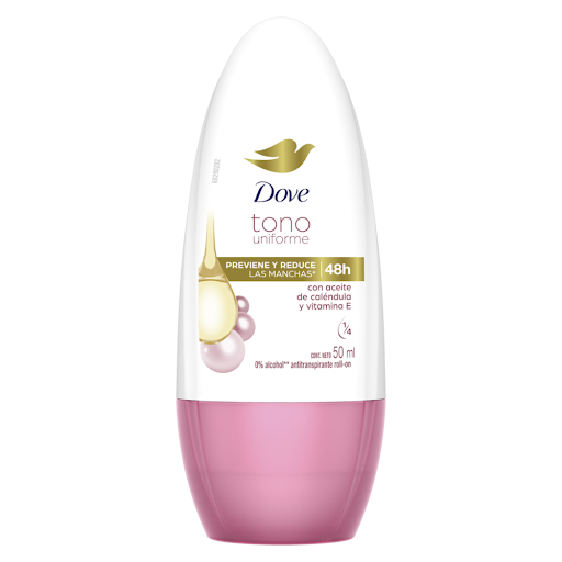 Desodorante Mujer Dove Roll On Dermo Aclarant Frasco x 50 ml