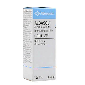 Albasol Clorhidrato de Nafazolina 0.1% Abbvie Frasco x 15 ml  
