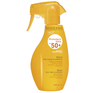 PROTECTOR SOLAR   BIODERMA PHOTODERM MAX SPF50+ SPRAY X400M 