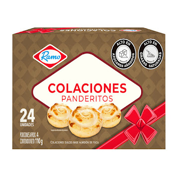 Galletas Ramo Colaciones Panderitos Caja x 110 gr  