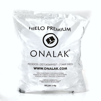 Hielo Onalak Bolsas x 2   kg  