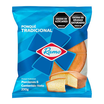Ponqué Ramo Tradicional x 230 gr  