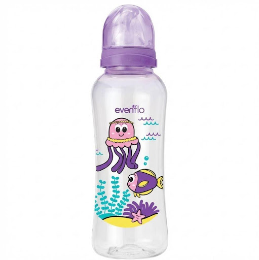 Biberon 8 Onzas Tritan Acuario  Morado - Evenflo Evenflo Frasco x 1 Und Biberon Acuario 240ml/ 8onz

Flujo Medio.

Edad: De 3 a 6 meses

¡Biberón resistente y traslúcido
como el vidrio!