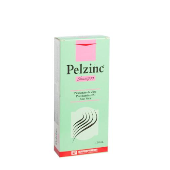 Pelzinc Piritionato de Zinc 10mg Farmacol Shampo Frasco x 120 ml  