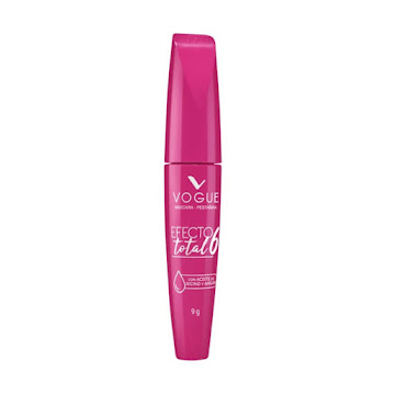 Pestañina Vogue Efecto Total 6 Negro x 9 gr  
