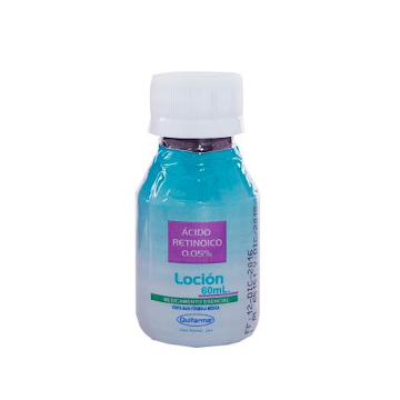 Ácido Retinoico Tretinoina 0.05% Quifarma Loción Frasco x 60 ml  