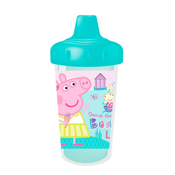 Solo Online Vaso Termico   Antiderrames   300ml 10oz  Marca Peppa Pig Color Verde 