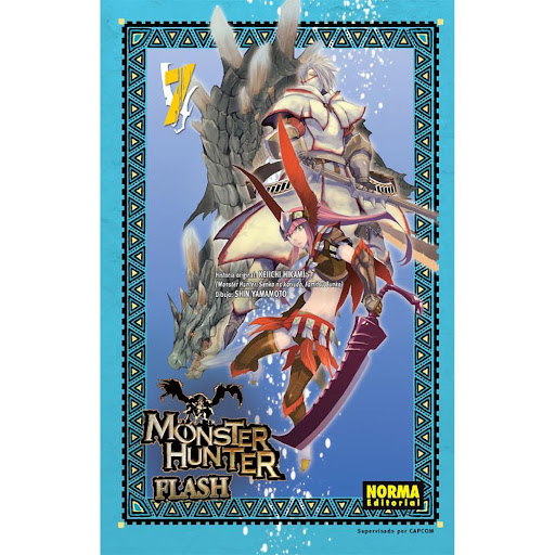 Monster Hunter Flash No. 7 Editorial Norma Libro x 1.0 MONSTER HUNTER FLASH! 07   Autores:Keiichi Hikami, Shin Yamamoto  Colecciones:CÓMIC MANGA  Editoriales:NORMA Editorial  Series:MONSTER HUNTER FLASH!   KERES DECIDE SEGUIR SU CAMINO Y NO BUSCAR A TORCC
