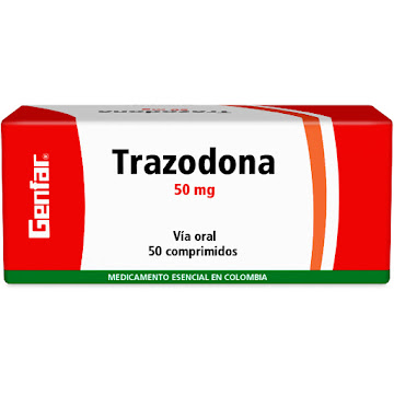 Trazodona Genfar 50 mg Caja x 50 Comprimidos  