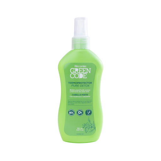Termoprotector Green Code Pure Detox Cabello Mixto Spray x 150 ml