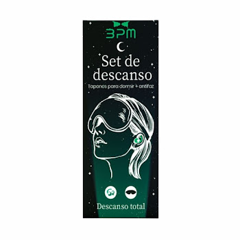 Tapones Para Dormir Bpm Max Con Antifaz Caja x 1 und  