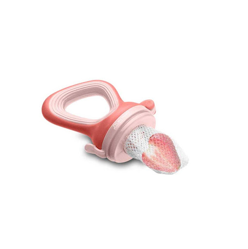 ALIMENTADOR CON TELA FUNNY MEAL ROSA MULTIKIDS BABY BLISTER x UNA 