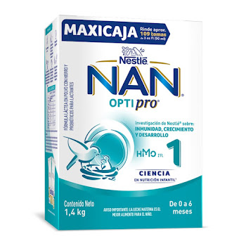 Fórmula Infantil Nan 1 Optipro Hmo x 1400 gr  
