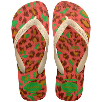 Sandalias Havaianas Top   Animals Rosa T41-42 x 1 par 