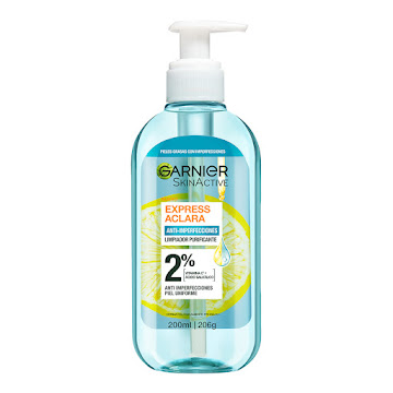Gel Limpiador Garnier   Purificante Anti Imperfecciones x 200 ml  