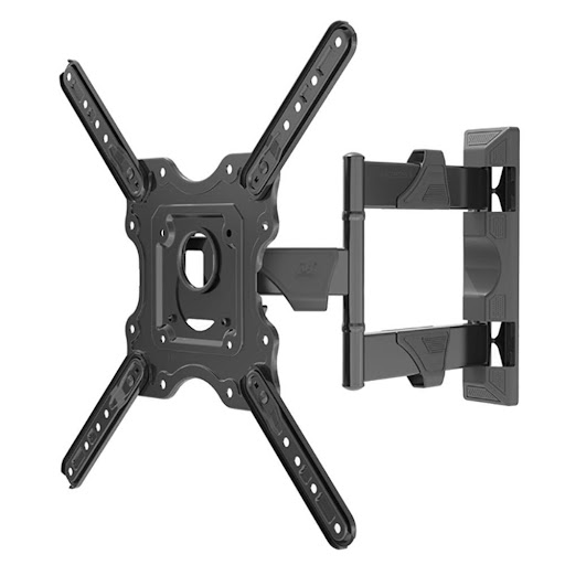 Soporte Para TV De Pared Brazo Extensible Giratorio 26 A 55 Pulgadas GENERICO Unidad x 1 Eleva tu experiencia de entretenimiento con este soporte de TV articulado de movimiento completo. Diseñado para ajustarse a televisores de 32 a 55 pulgadas, este soporte ofrece una flexibilidad sin ig
