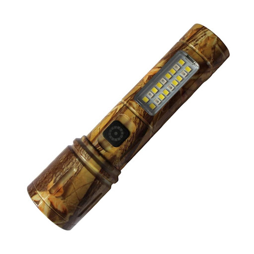 Linterna LED Portatil Recargable Para Emergencias Y Camping UNIMARC Unidad x 1