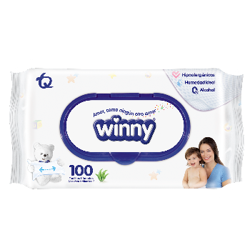 Toallitas Húmedas Winny Ultratrim Sec x 100 und  