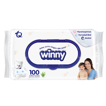 Toallitas Húmedas Winny Ultratrim Sec x 100 und  