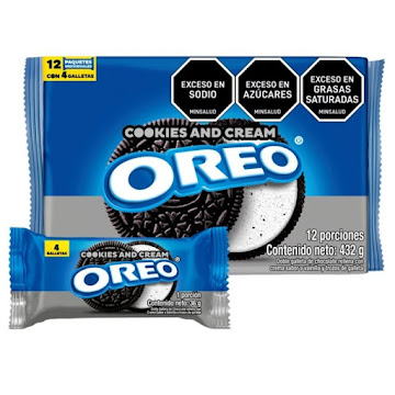 Galleta Oreo Cookies And Cream Fracción x 36 gr  