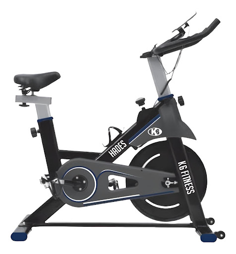 Bicicleta de Spinning K6 Hades K6 Caja x 1 Bicicleta de Spinning K6 HadesDescubre la opción perfecta para llevar tu entrenamiento al siguiente nivel desde la comodidad de tu hogar. Diseñada con materiales de alta calidad y un enfoque en la dur