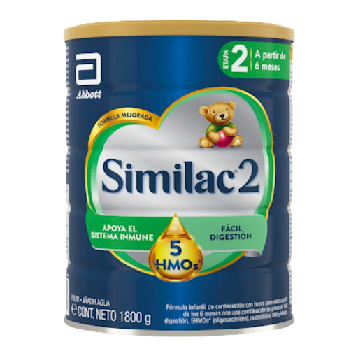 Fórmula Infantil Similac 2 +6 Meses 5HMO Lata x 1800 gr
