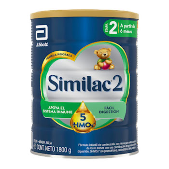 Fórmula Infantil Similac 2 +6 Meses 5HMO Lata x 1800 gr  