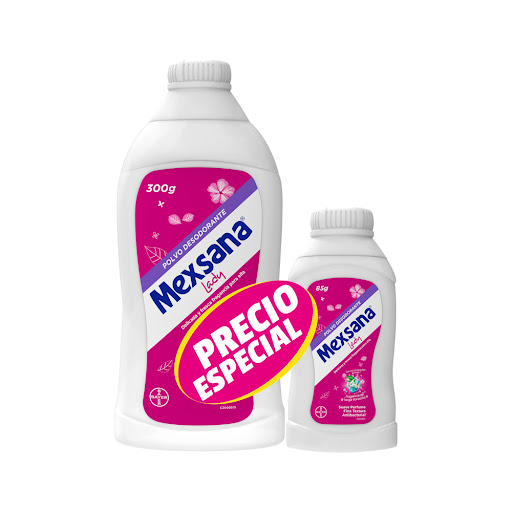Polvo Mexsana Lady Fragancia Para Pies Unds 300g+85g