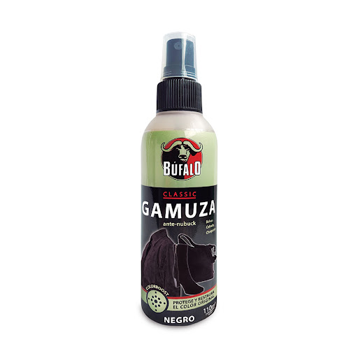 Betún Gamuza Búfalo   Negro Spray x 110 ml