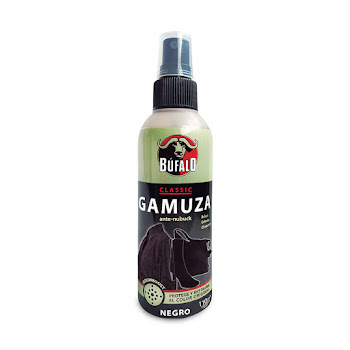 Betún Gamuza Búfalo   Negro Spray x 110 ml  