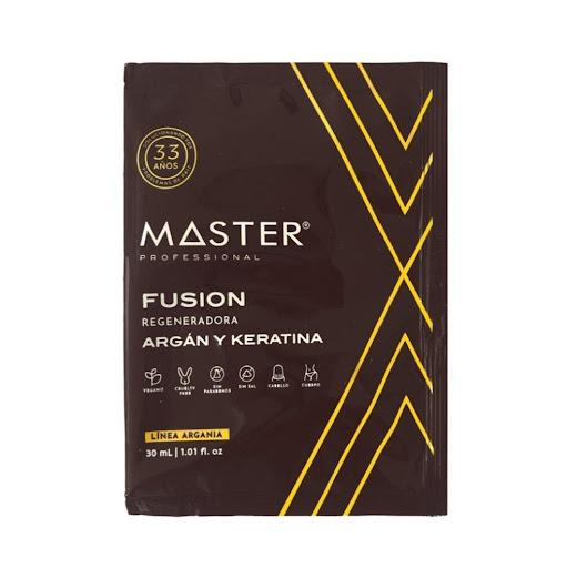 Tratamiento Capilar  Argan Y Keratina  Sobres 24 Uds X 30 ml MASTER PROFESSIONAL Display 24 Uds x 24 Uds undefined