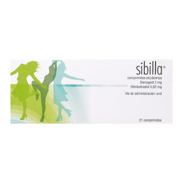 Sibila Dienogest + Etinilestradiol 2mg/0.03 mg Gedeon Farma Caja x 21 Comprimidos  