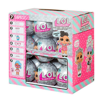 Juguete L.O.L. Muñeca 7   Sorpresas Bling Surtido caja x 7Uni 