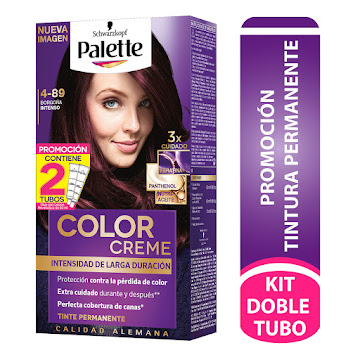 Tinte Palette Intensive Color Creme Permanente 4-89 Borgoña Intenso x 2 Tubos undefined